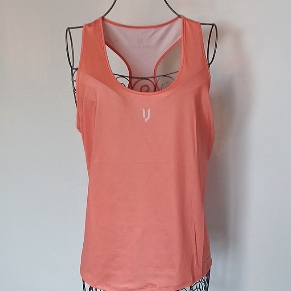 NWT IRON JOC racerback athletic tank, never worn - Picture 1 of 8